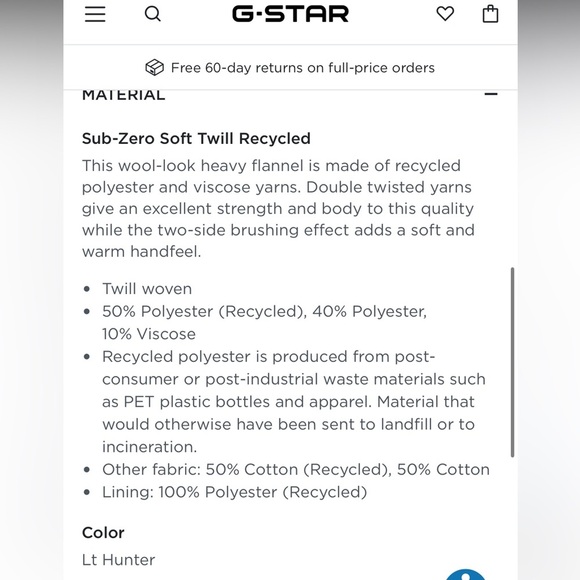 G-STAR Raw Green Trucker Collar Jacket XS - Picture 12 of 13